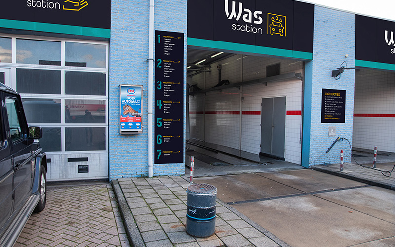 Automatische wasstraten in Kampen, Elburg en op Urk